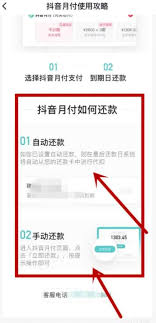 抖音月付还款在哪里还