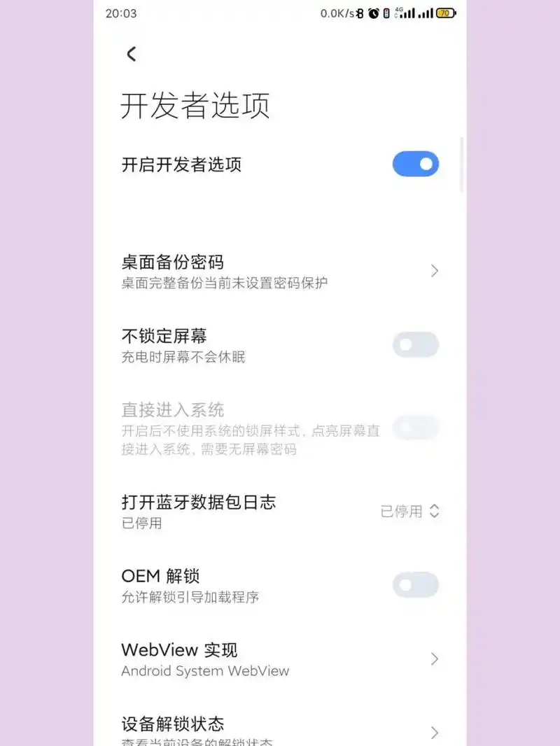 小米怎样关闭开发者模式