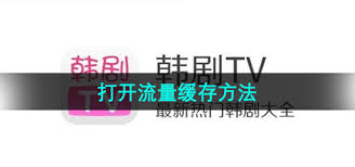 韩剧TV如何开启流量缓存