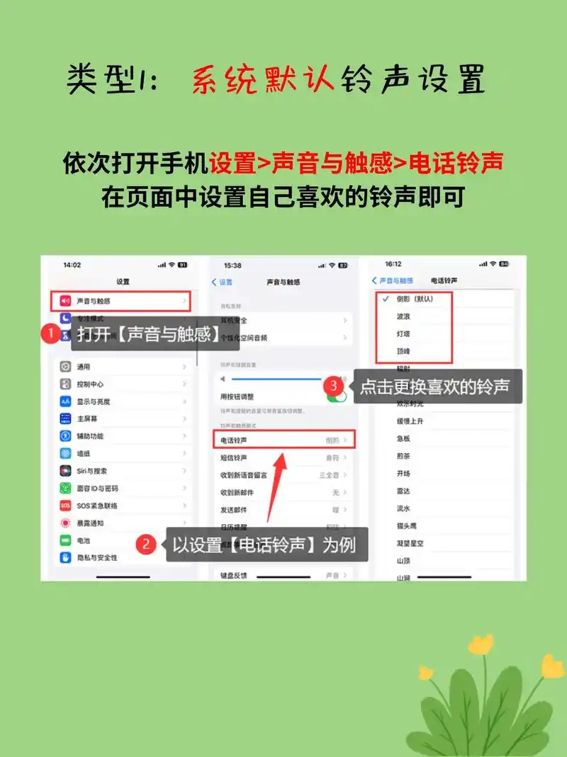 苹果iphone6如何进行铃声设置