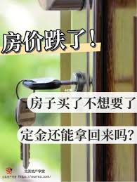 买房交定金后不想要了能否退