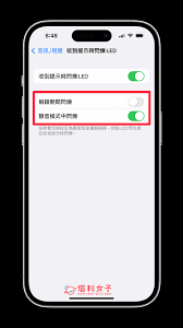 苹果12promax怎样设置来电闪光灯亮