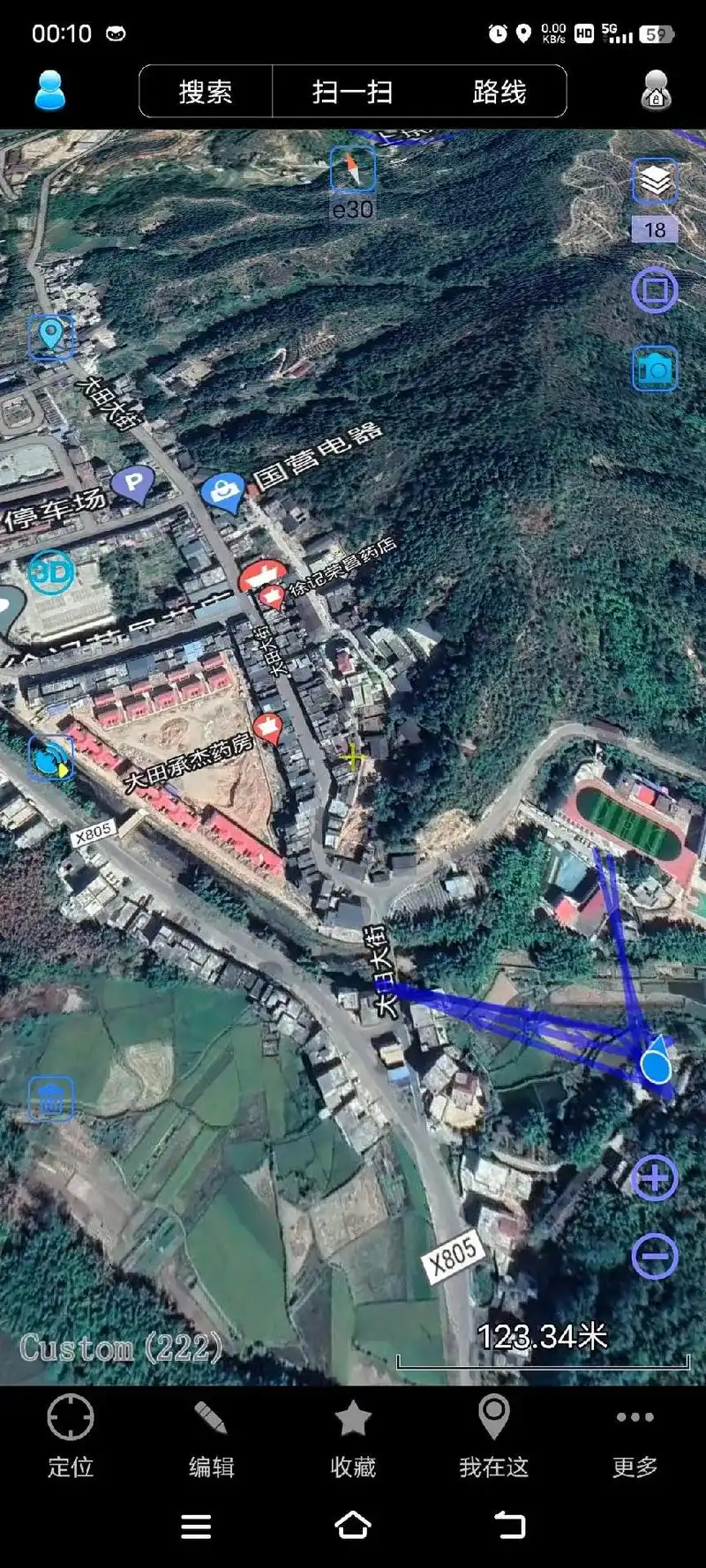 奥维互动地图怎么显示村庄名称