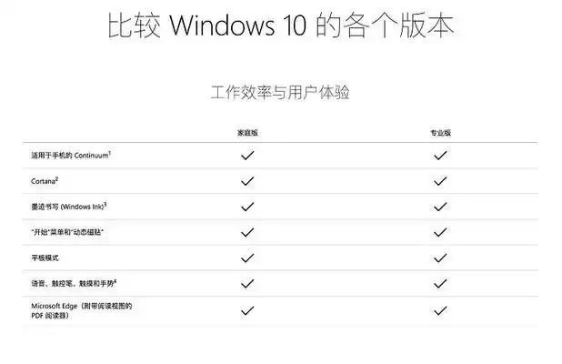windows专业版与家庭版的差异