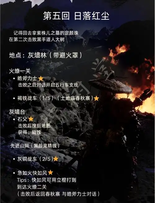 黑神话悟空第五章跑图攻略