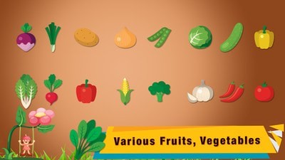 水果和蔬菜拼图0