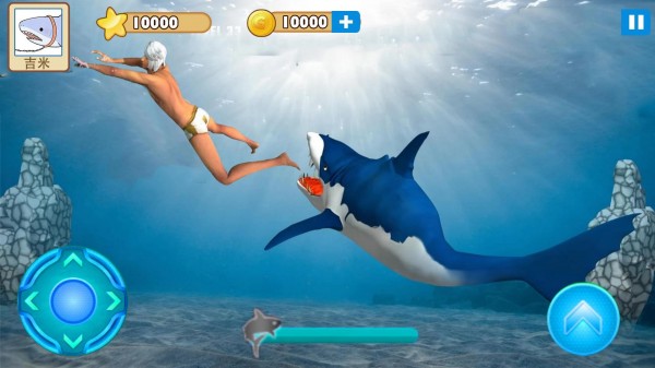 大白鲨真实模拟