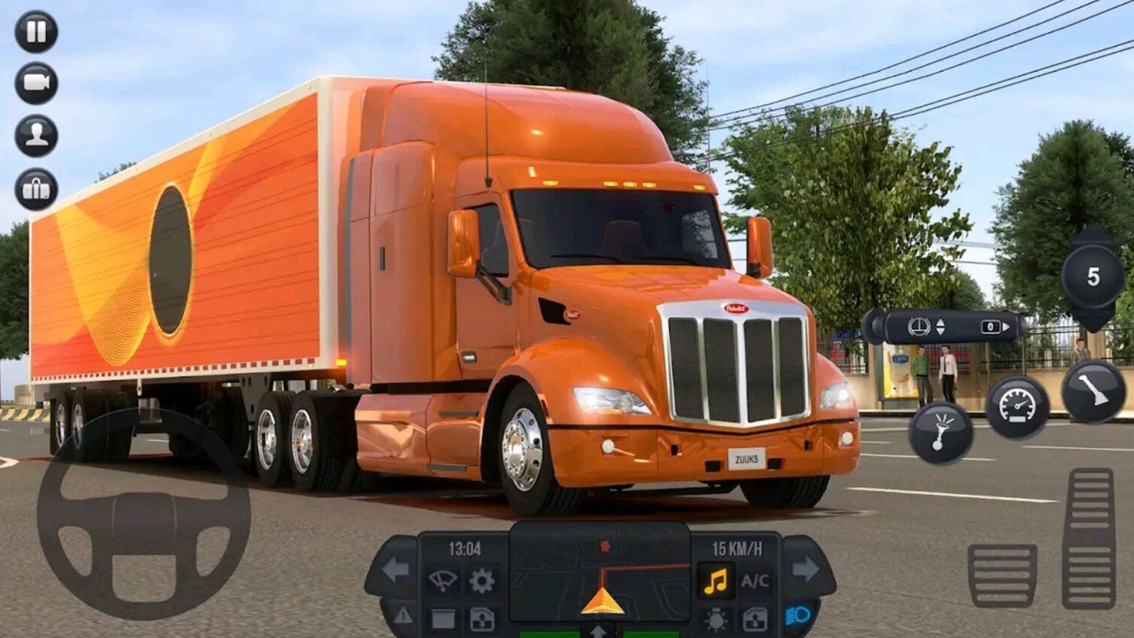3D运输卡车驾驶1