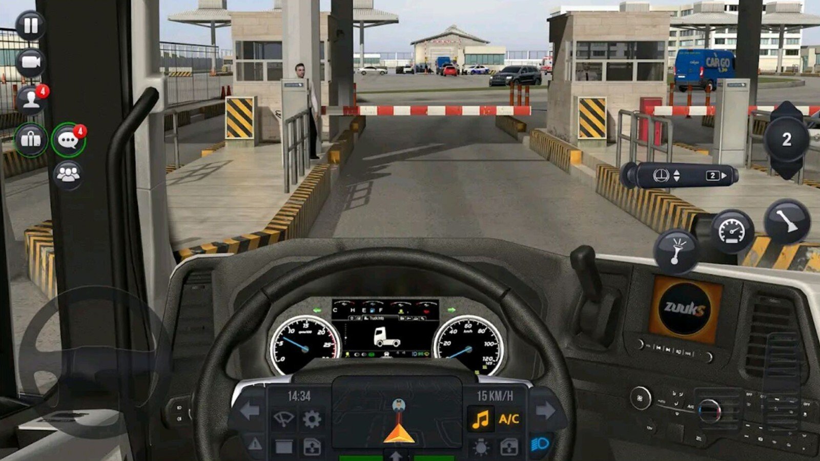 3D运输卡车驾驶2