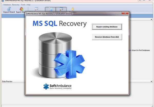 SoftAmbulance MS-SQL Recovery(MS-SQL恢复软件)免费版v1.70