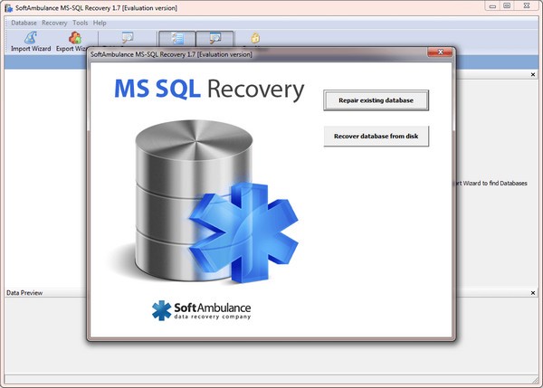 SoftAmbulance MS-SQL Recovery(MS-SQL恢复软件)免费版v1.7
