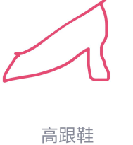 QQ画图红包怎么画高跟鞋