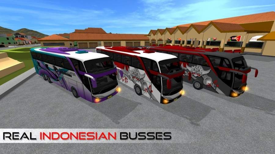 印尼客车模拟器0