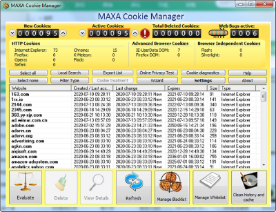MAXA Cookie Manager0