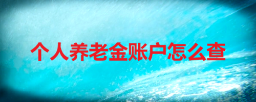 如何用贵阳人社通查看养老金账户