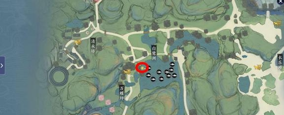 天涯明月刀手游东越拍照点坐标分享