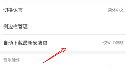 网易云音乐如何设置WiFi网络自动下载安装包
