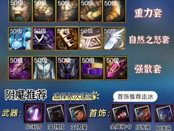 地下城手游剑宗毕业如何配装