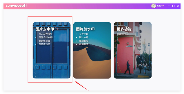 Sunwoo 水印大师