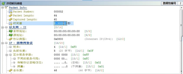 科来数据包生成器