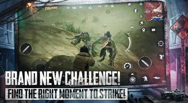 PUBGMOBILE测试服地铁逃生3