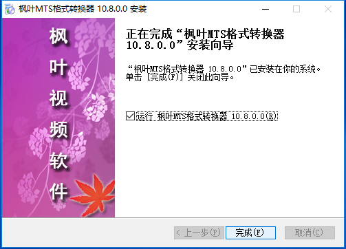 枫叶MTS格式转换器3