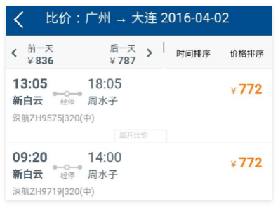 比机票2