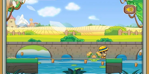 益智游戏搭桥过河