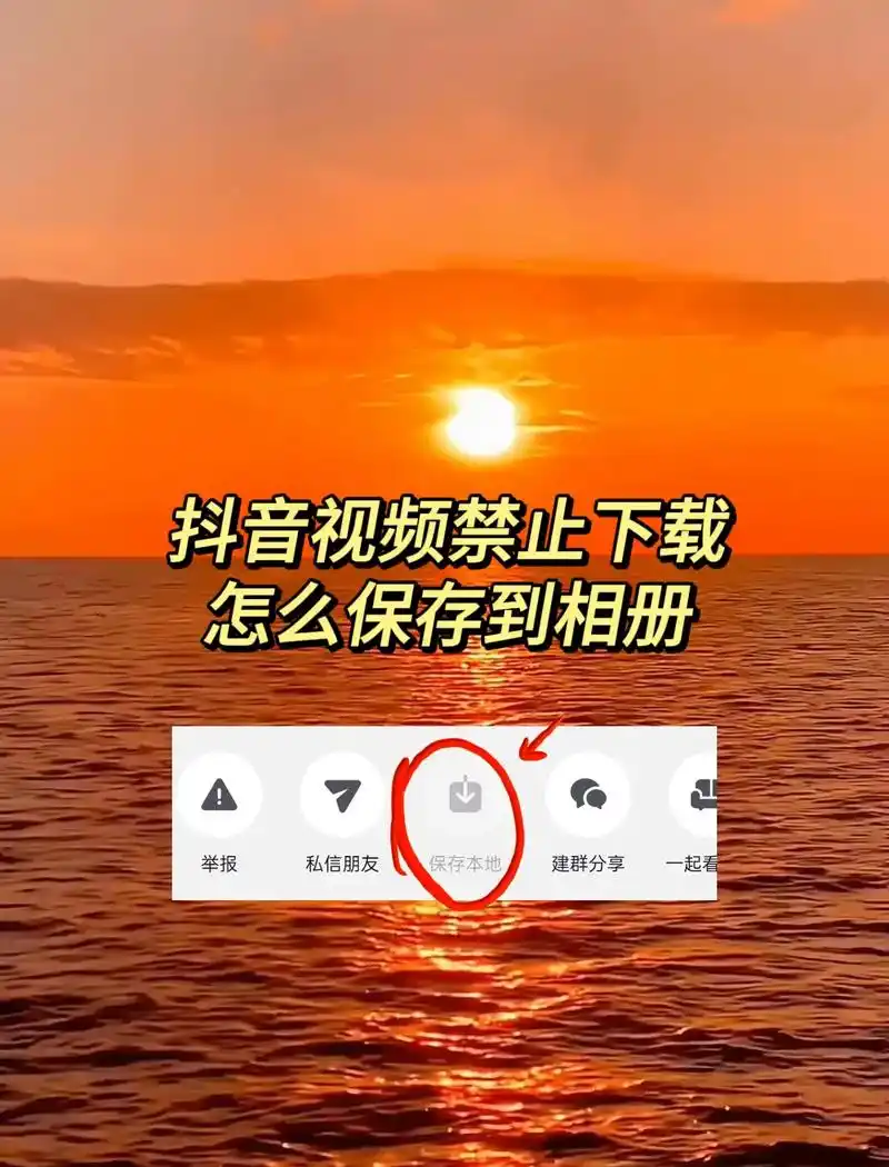 头条下载的视频怎样保存进相册