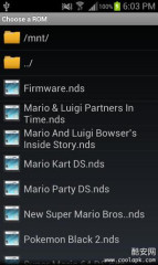NDS模拟器:DSdroid1