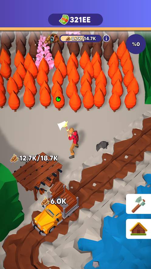 Idle Lumberjack