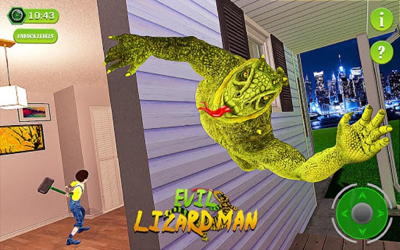 真正可怕的蜥蜴人3D2