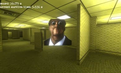 nextbots in backrooms