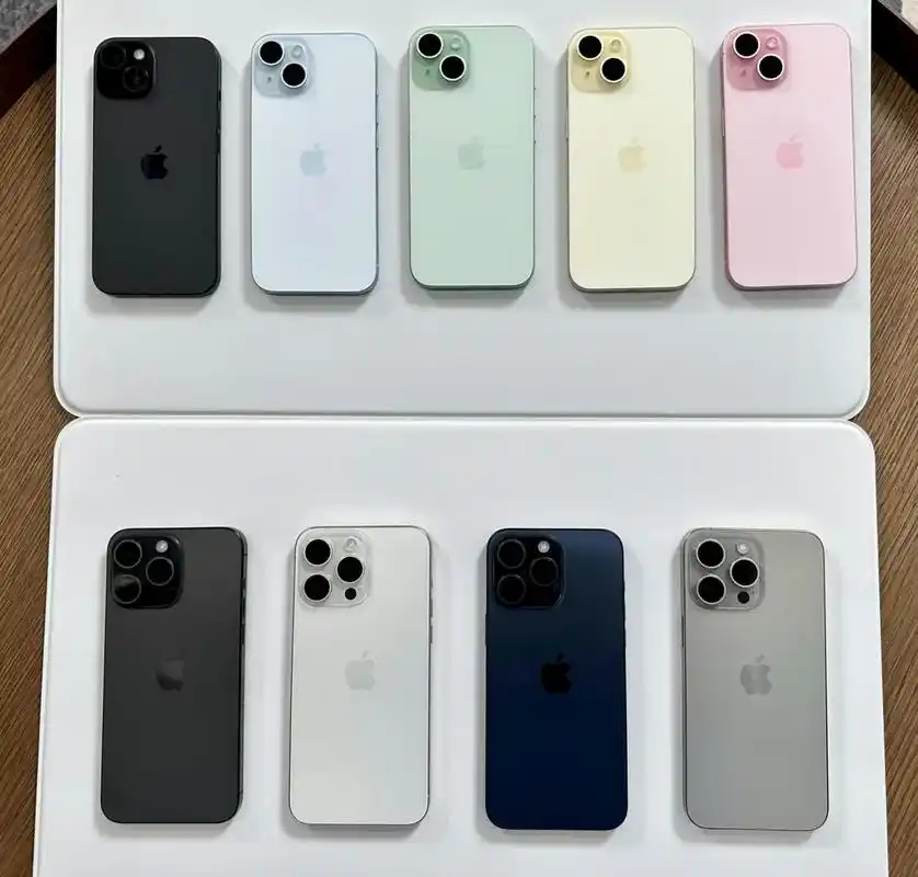 iPhone 15系列有哪几种颜色