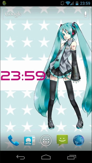 Hatsune Miku Live Wallpaper2