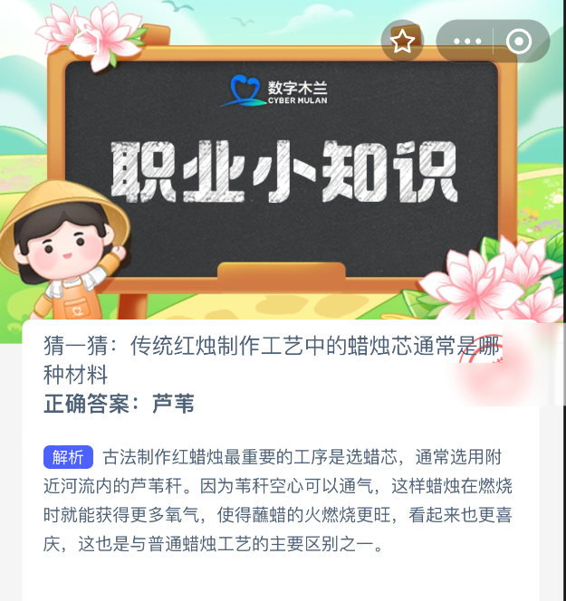 蚂蚁新村2025年10月11日答案是什么