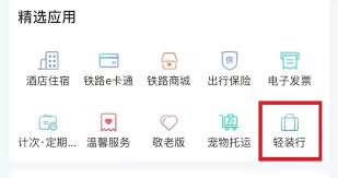 12306轻装行同城行李搬运服务怎么收费