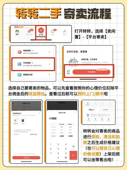 转转卖东西的流程是什么
