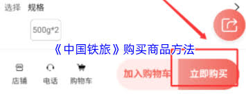 中国铁旅如何买东西