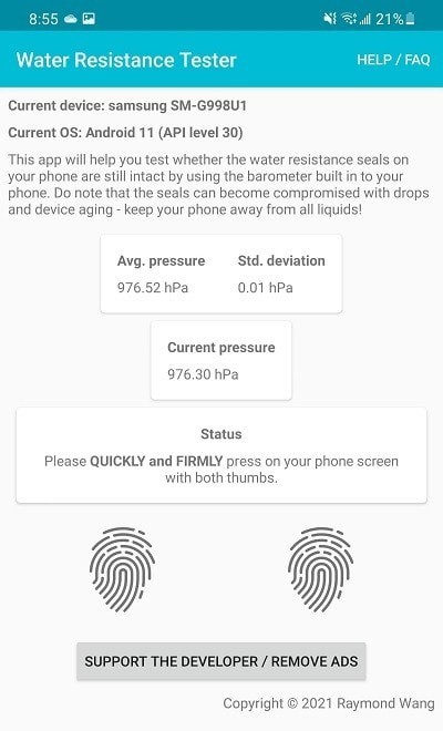 Water Resistance Tester2