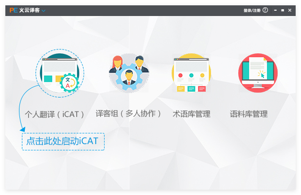 PE火云译客辅助翻译1