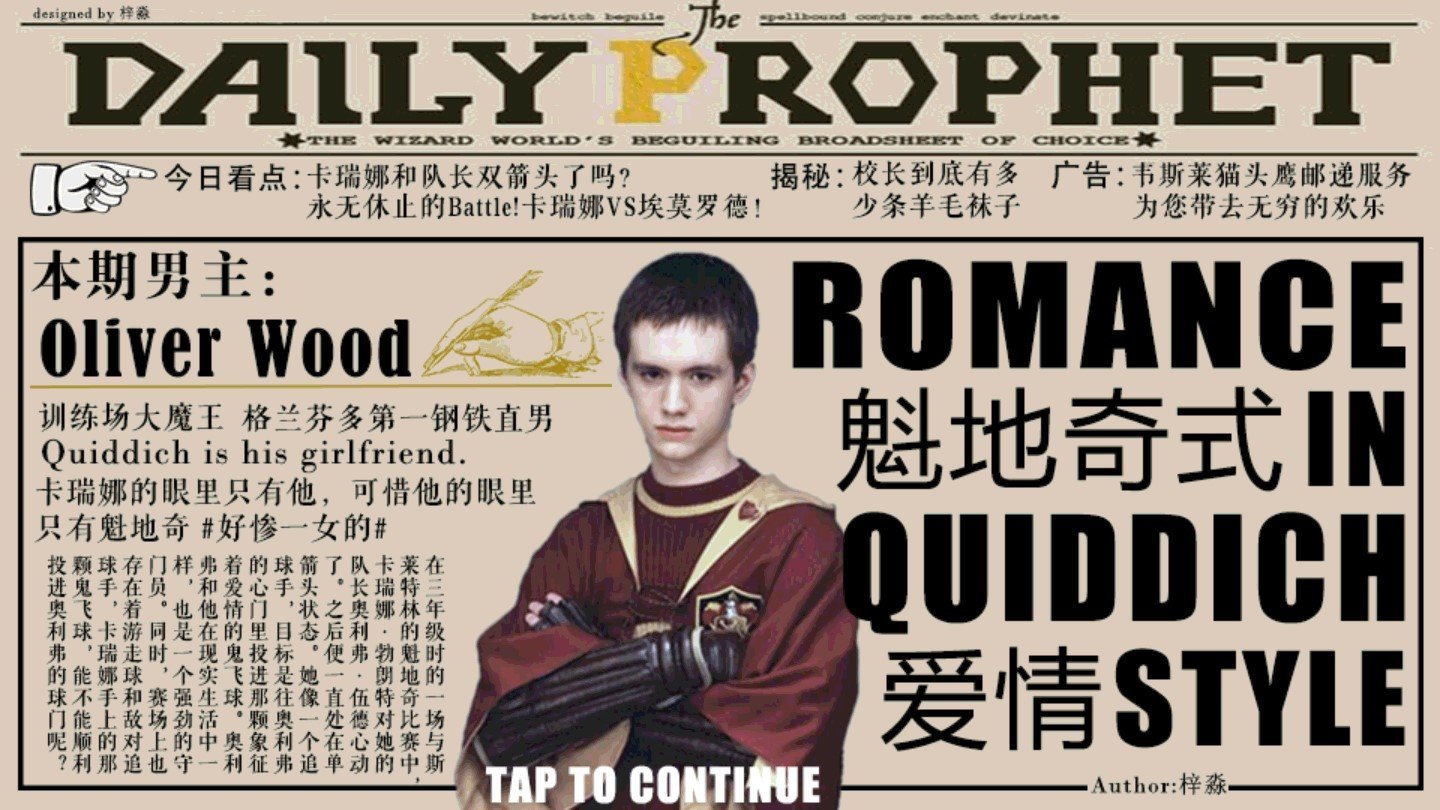 HP魁地奇式爱情3