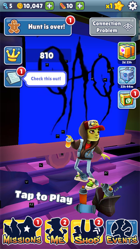 eurfex魔改版地铁跑酷1