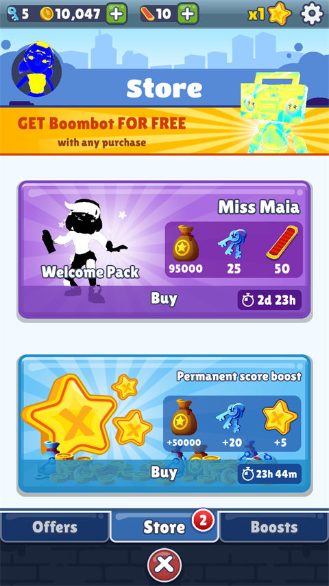 eurfex魔改版地铁跑酷2