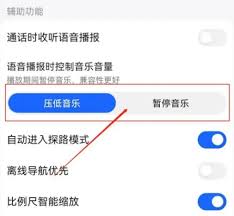 高德地图语音播报为何打断背景音乐