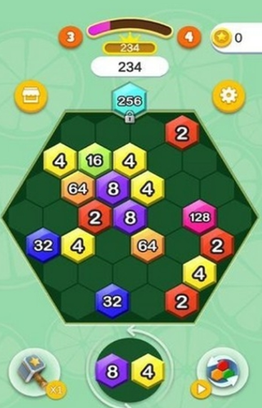2048六角碰碰碰2