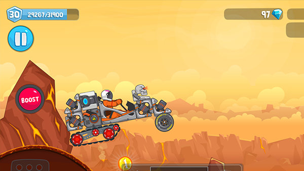 太空全地形车冒险无限金币版2