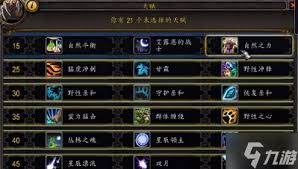 魔兽世界wlk德鲁伊双天赋如何选择