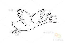 如何轻松画出优雅天鹅简笔画