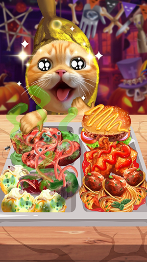 万圣节ASMR烹饪1